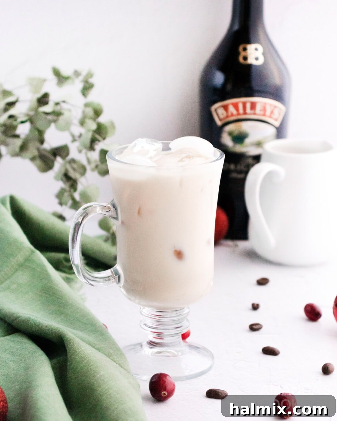 white russian in a mug