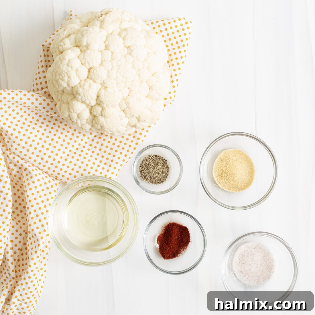 Golden Crispy Air Fryer Cauliflower 4 Ingredients for Air Fryer Cauliflower