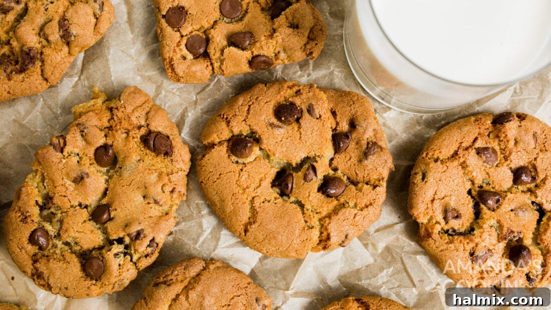 Air Fryer Chocolate Chip Cookies
