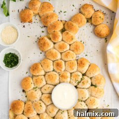 Pull apart bread in the shape of a bunny rabbit