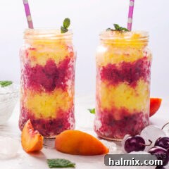 slushies in jars