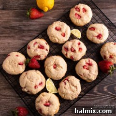 Strawberry Lemonade Cookies