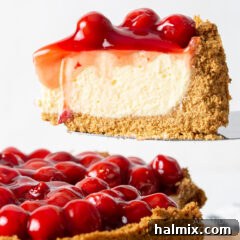 Instant Pot Cherry Cheesecake