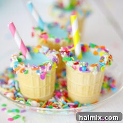 Ice Cream Cone Rum Chata Shots