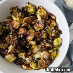 Air fryer brussel sprouts