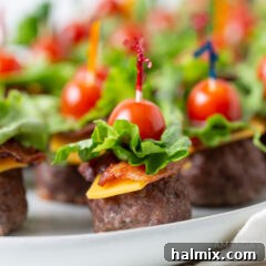 Bacon Cheeseburger Meatballs