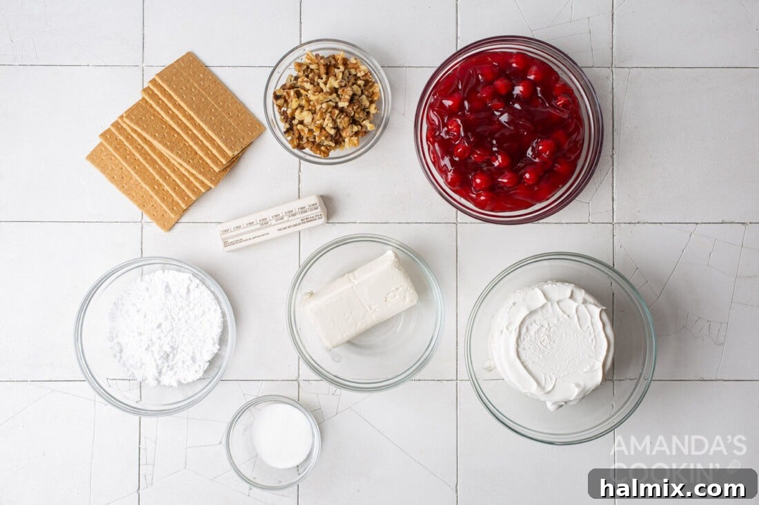 Cherry Velvet 4 ingredients for cherry lush