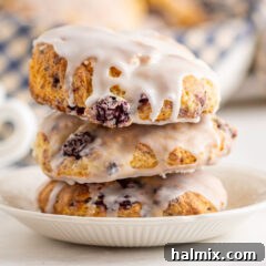 Blackberry Scones