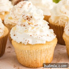 3-Ingredient Apple Pie Bites 8 A close-up image of a perfectly baked 3-Ingredient Apple Pie Cupcake.