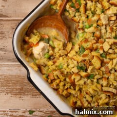 Chicken Stuffing Casserole