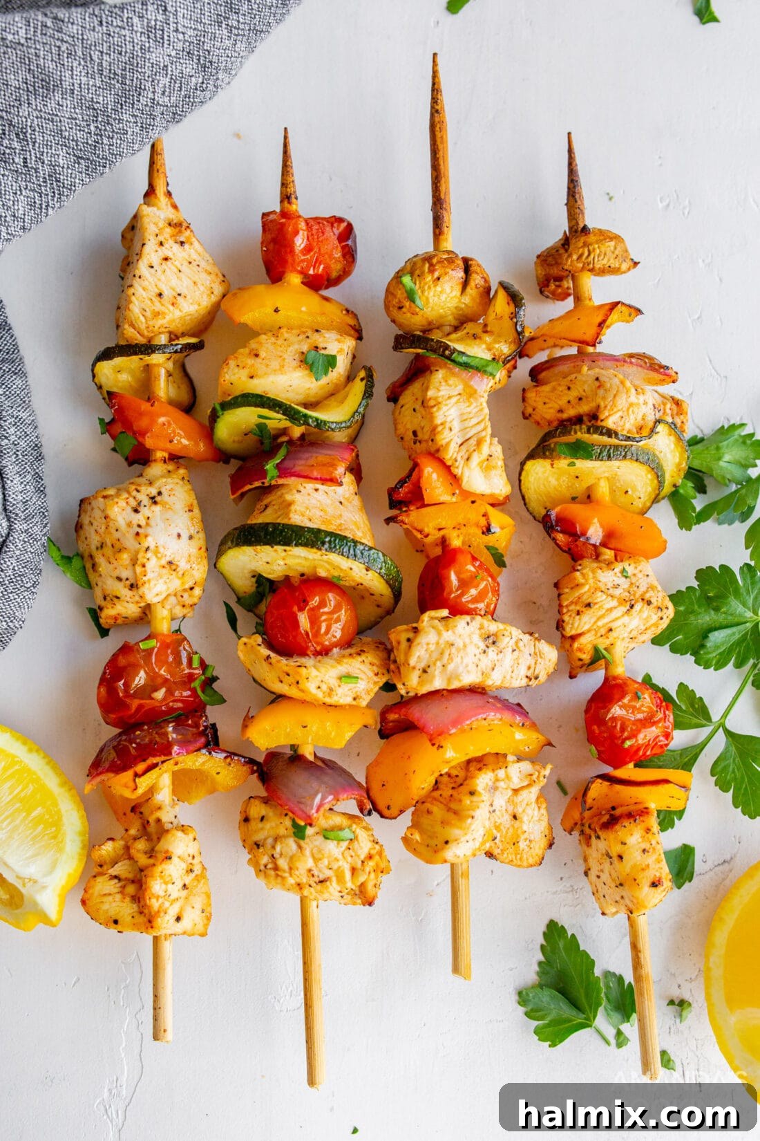 Air Fryer Chicken Kabobs