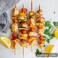 Air Fryer Chicken Kabobs
