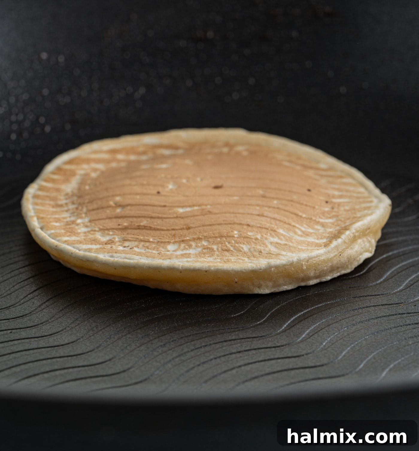 pancake on a griddle
