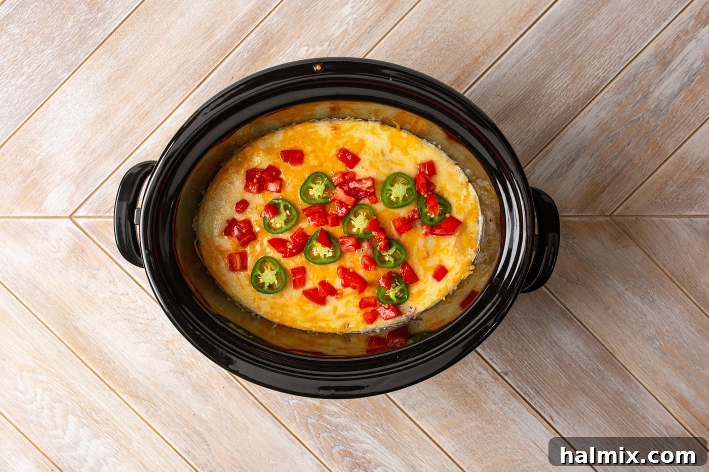 Slow Cooker Fiesta Chicken 9 crockpot mexican chicken with diced tomatoes, jalapenos, and cilantro