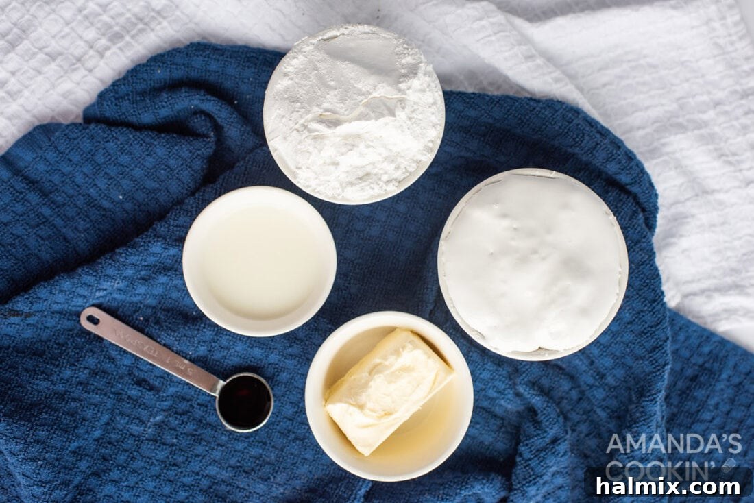 ingredients for filling