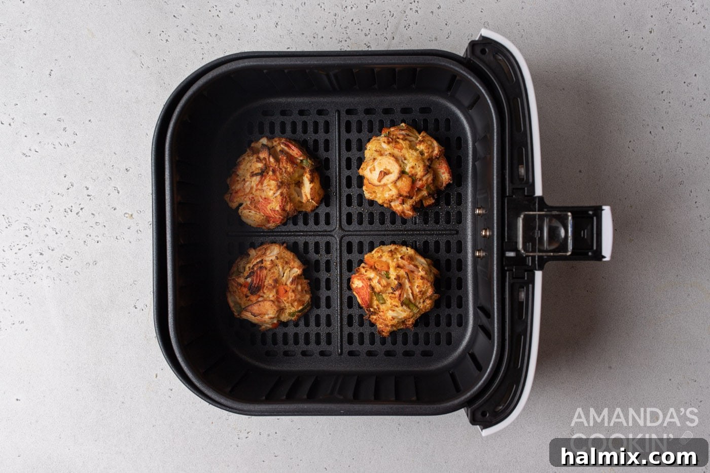 baked air fryer crab cakes