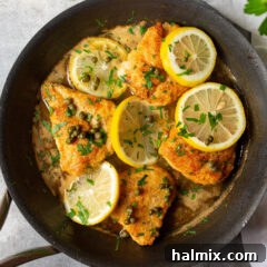 Zesty Lemon Caper Chicken 10 pan of Chicken Piccata