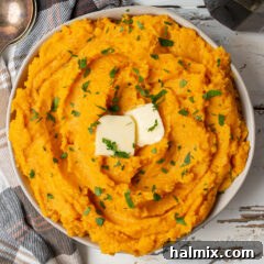 Mashed Sweet Potatoes