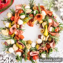 Antipasto Wreath