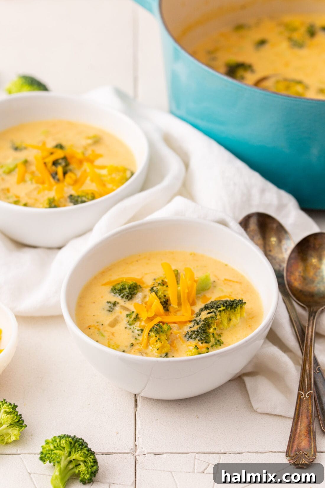 bowl of Broccoli Cheese Soup