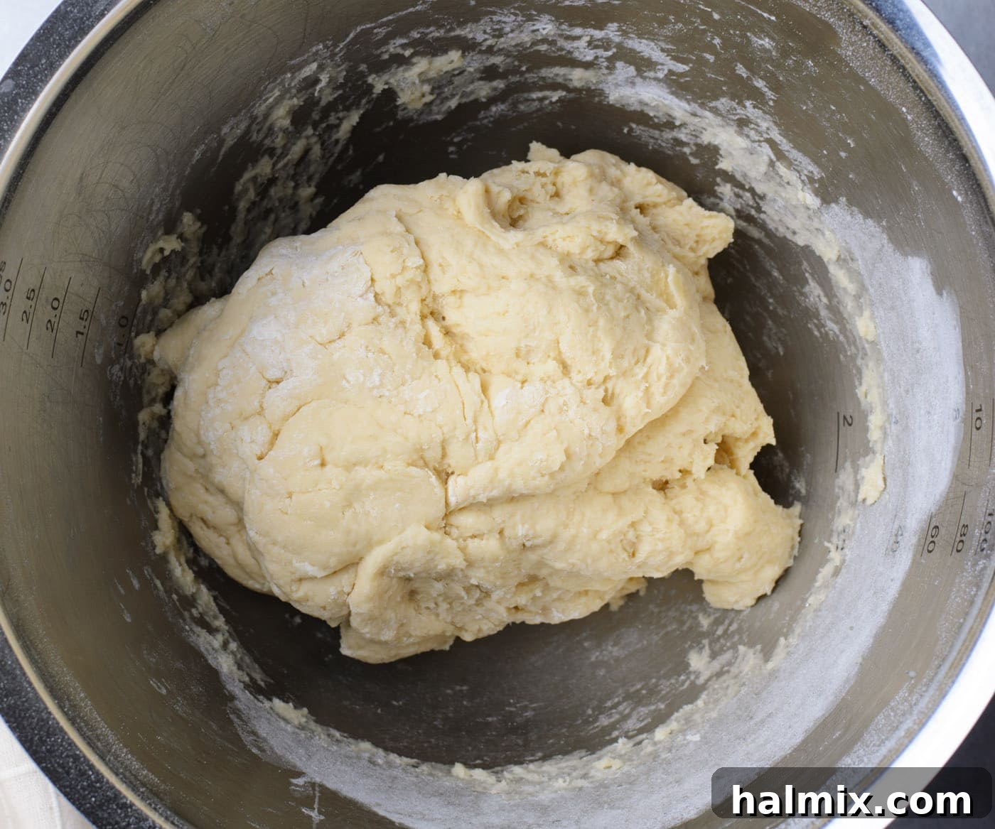 Braided Chocolate Heaven 7 bread dough in a bowl