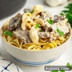Crockpot Beef Stroganoff