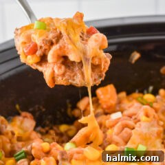 Crockpot Ground Beef Casserole
