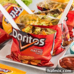 Delicious Walking Tacos, a portable and fun meal