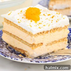 Orange Icebox Cake