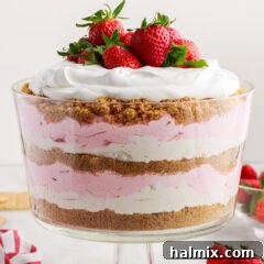 Strawberry Lasagna Trifle