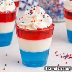 4th of July Jello Shots