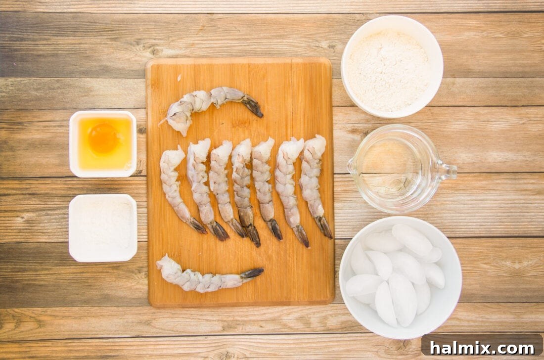 Crunchy Ocean Gems 4 Crispy Shrimp ingredients