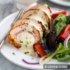 Air Fryer Chicken Cordon Bleu