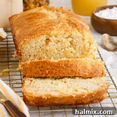 Pineapple Quick Bread