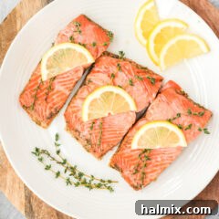Poached Salmon