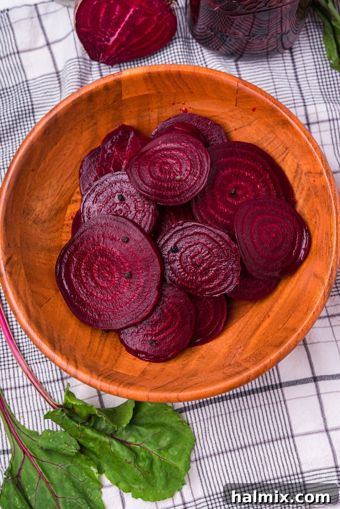 bowl of sliced Pickled Beets
