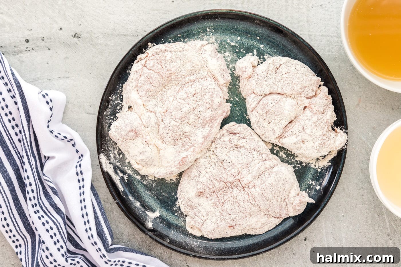 Tender Veal Cutlets with Lemon Caper Sauce 5 veal cutlets dredged in flour