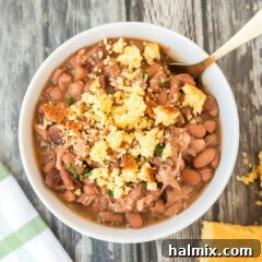 Delicious Slow Cooker Pinto Beans