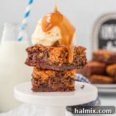 Delicious Brookies, a perfect blend of brownie and chocolate chip cookie