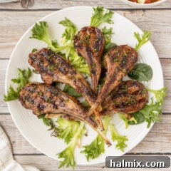 grilled lamb chops