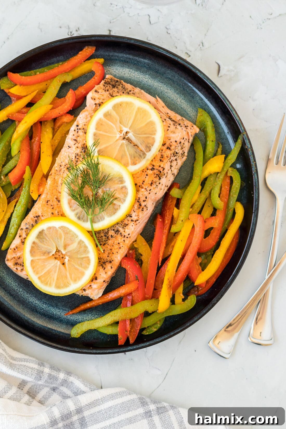 Perfect Instant Pot Salmon 2 Instant Pot Salmon with peppers