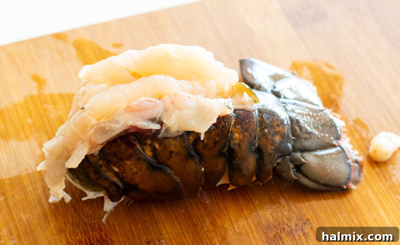 crowned lobster tail