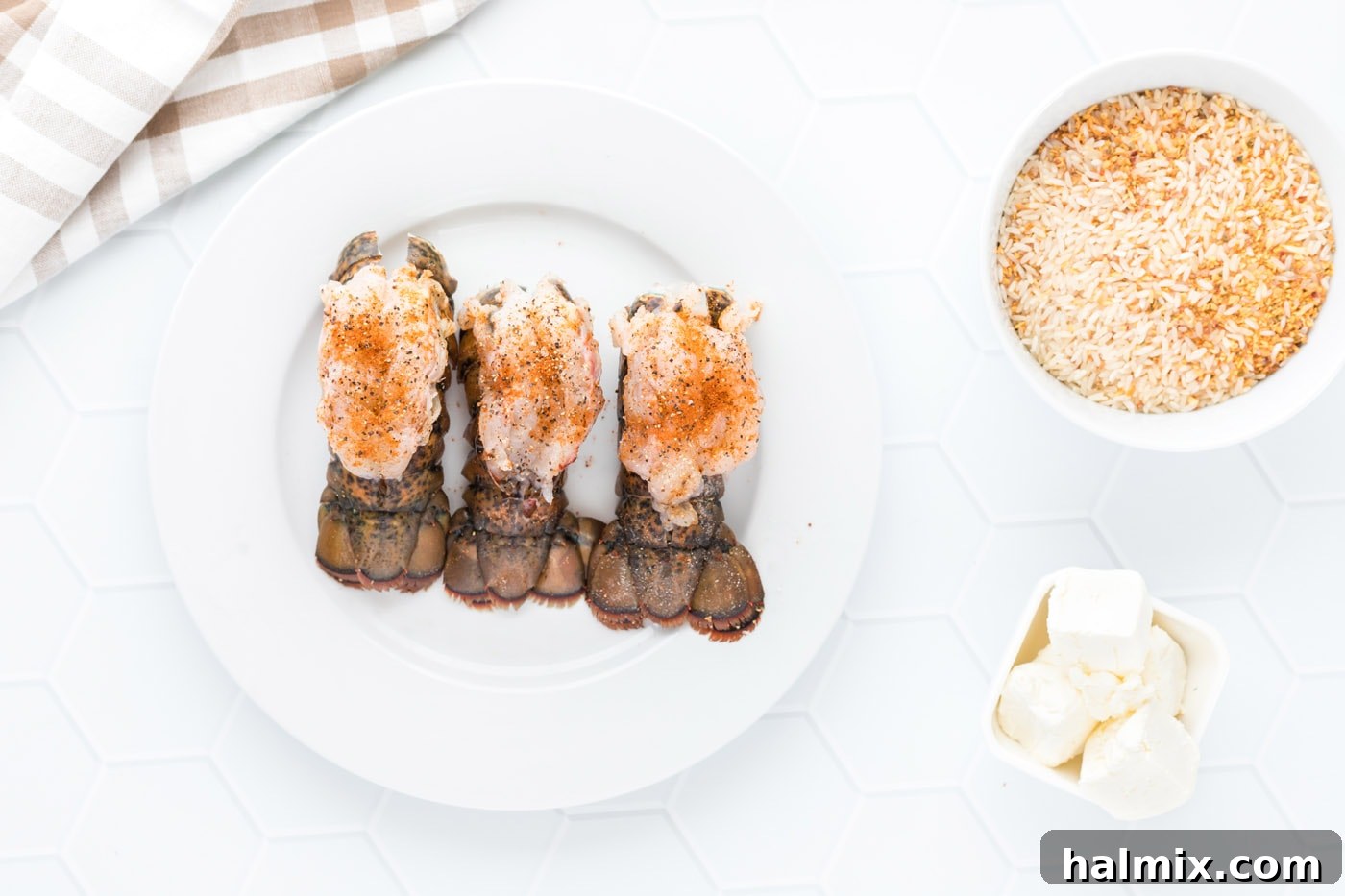 old bay seasoned lobster tails