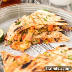 Grilled Chicken Quesadilla