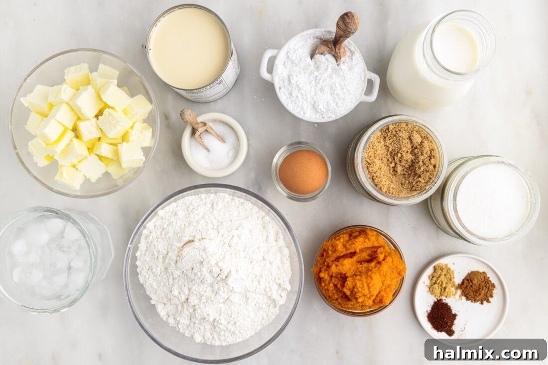 Petite Pumpkin Delights 4 ingredients for Mini Pumpkin Pies