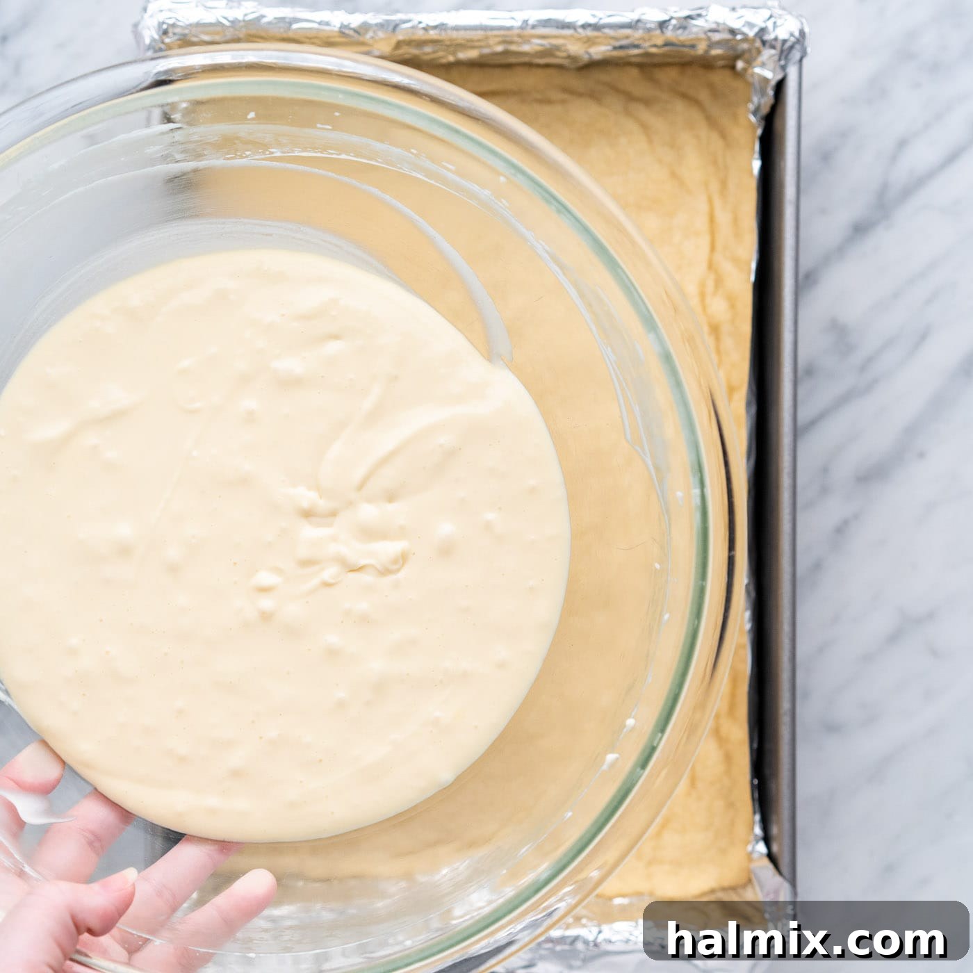 Spiced Apple Caramel Cheesecake Bars 15 cheesecake mixture over shortbread crust