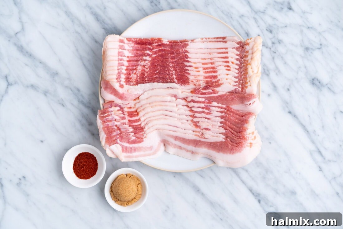 Caramelized Bacon Bites 4 ingredients for Bacon Twists