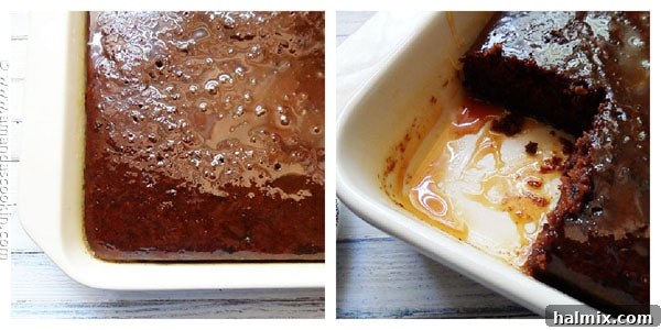 A whole prune cake on a cooling rack, before being iced, showcasing its rustic charm and golden-brown crust.