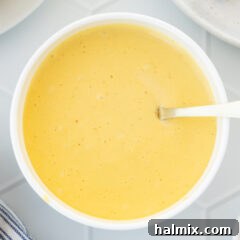 Velvety Hollandaise Sauce 9 bowl of Hollandaise Sauce