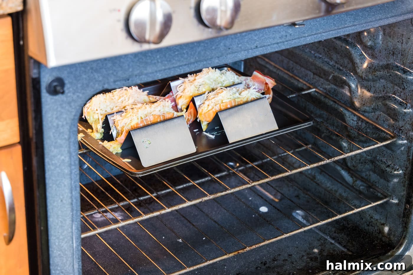 Golden Lobster Indulgence 19 broiling lobster thermidor